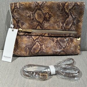 Hammitt VIP Clutch in Snakeskin Print BNWT!